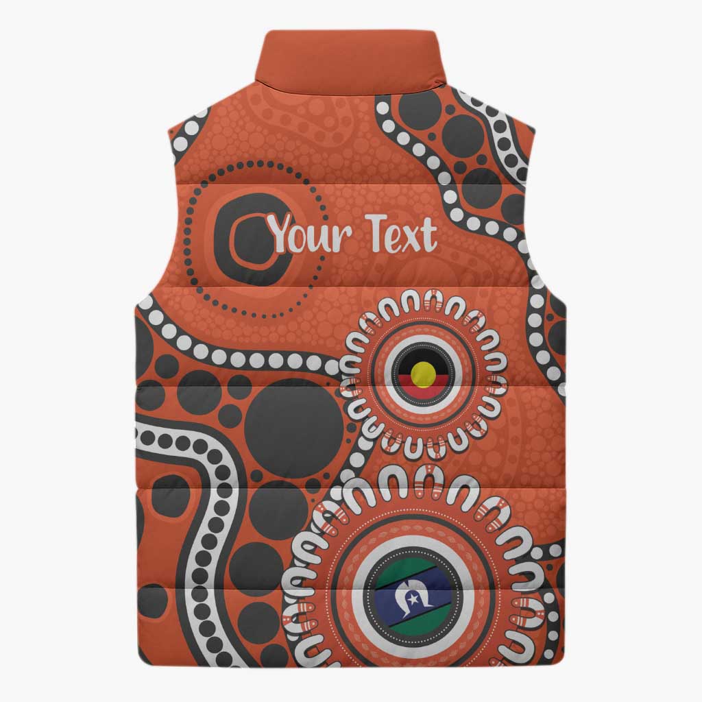 Giants NAIDOC 2026 Personalised Sleeveless Puffer Jacket 50 Years of Deadly Aboriginal Art