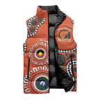 Giants NAIDOC 2026 Personalised Sleeveless Puffer Jacket 50 Years of Deadly Aboriginal Art