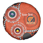 Giants NAIDOC 2026 Personalised Spare Tire Cover 50 Years of Deadly Aboriginal Art