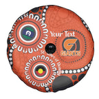 Giants NAIDOC 2026 Personalised Spare Tire Cover 50 Years of Deadly Aboriginal Art