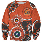 Giants NAIDOC 2026 Personalised Sweatshirt 50 Years of Deadly Aboriginal Art