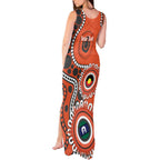 Giants NAIDOC 2026 Personalised Tank Maxi Dress 50 Years of Deadly Aboriginal Art