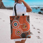 Giants NAIDOC 2026 Personalised Tote Bag 50 Years of Deadly Aboriginal Art