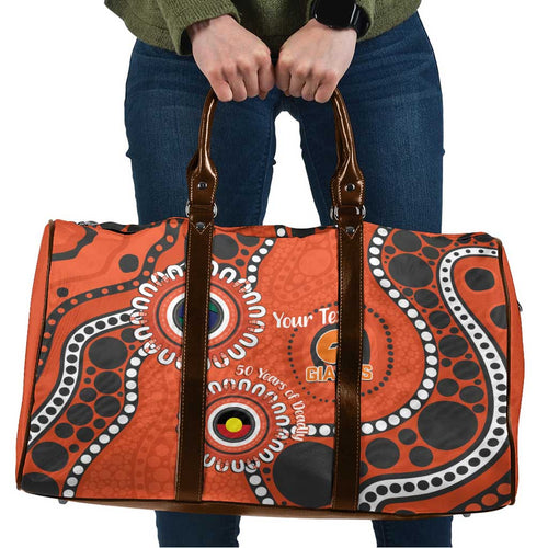 Giants NAIDOC 2026 Personalised Travel Bag 50 Years of Deadly Aboriginal Art