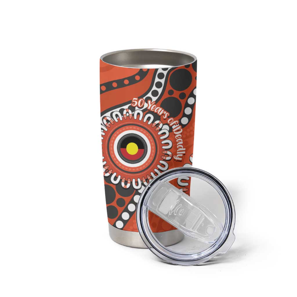 Giants NAIDOC 2026 Personalised Tumbler Cup 50 Years of Deadly Aboriginal Art