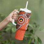 Giants NAIDOC 2026 Personalised Tumbler With Handle 50 Years of Deadly Aboriginal Art