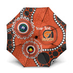 Giants NAIDOC 2026 Personalised Umbrella 50 Years of Deadly Aboriginal Art