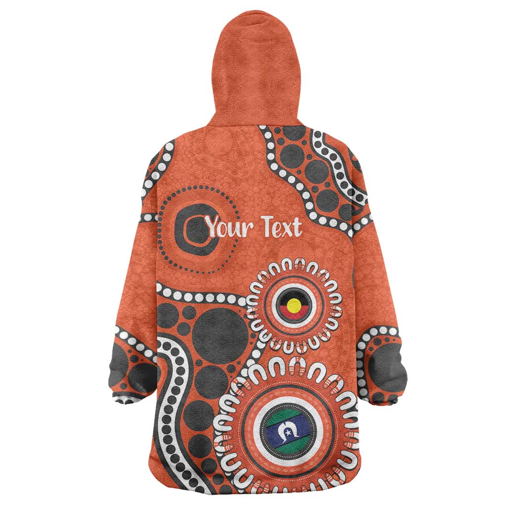 Giants NAIDOC 2026 Personalised Wearable Blanket Hoodie 50 Years of Deadly Aboriginal Art