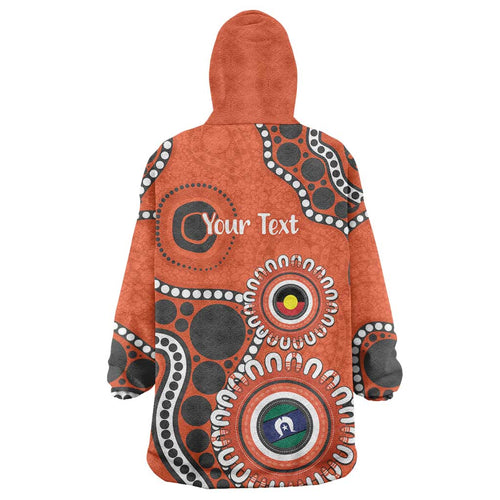 Giants NAIDOC 2026 Personalised Wearable Blanket Hoodie 50 Years of Deadly Aboriginal Art