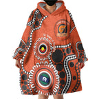 Giants NAIDOC 2026 Personalised Wearable Blanket Hoodie 50 Years of Deadly Aboriginal Art