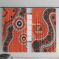 Giants NAIDOC 2026 Personalised Window Curtain 50 Years of Deadly Aboriginal Art