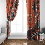 Giants NAIDOC 2026 Personalised Window Curtain 50 Years of Deadly Aboriginal Art