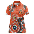 Giants NAIDOC 2026 Personalised Women Polo Shirt 50 Years of Deadly Aboriginal Art
