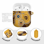 Hawthorn NAIDOC 2026 Personalised AirPods Case 50 Years of Deadly Aboriginal Art