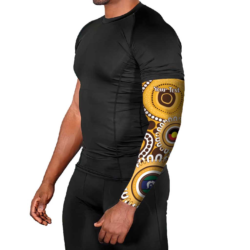 Hawthorn NAIDOC 2026 Personalised Arm Sleeves 50 Years of Deadly Aboriginal Art