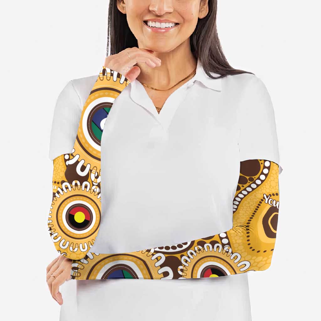 Hawthorn NAIDOC 2026 Personalised Arm Sleeves 50 Years of Deadly Aboriginal Art