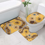 Hawthorn NAIDOC 2026 Personalised Bathroom Set 50 Years of Deadly Aboriginal Art
