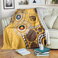 Hawthorn NAIDOC 2026 Personalised Blanket 50 Years of Deadly Aboriginal Art