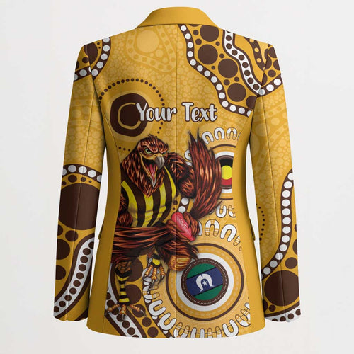 Hawthorn NAIDOC 2026 Personalised Blazer 50 Years of Deadly Aboriginal Art