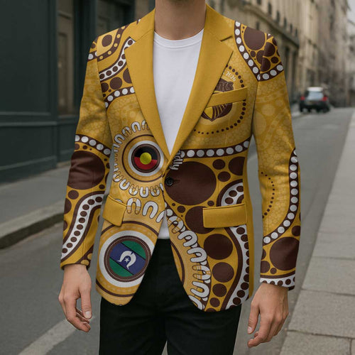 Hawthorn NAIDOC 2026 Personalised Blazer 50 Years of Deadly Aboriginal Art