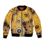 Hawthorn NAIDOC 2026 Personalised Bomber Jacket 50 Years of Deadly Aboriginal Art