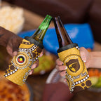 Hawthorn NAIDOC 2026 Personalised 4 in 1 Can Cooler Tumbler 50 Years of Deadly Aboriginal Art