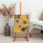 Hawthorn NAIDOC 2026 Personalised Canvas Wall Art 50 Years of Deadly Aboriginal Art