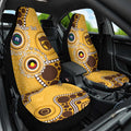 Hawthorn NAIDOC 2026 Personalised Car Seat Cover 50 Years of Deadly Aboriginal Art