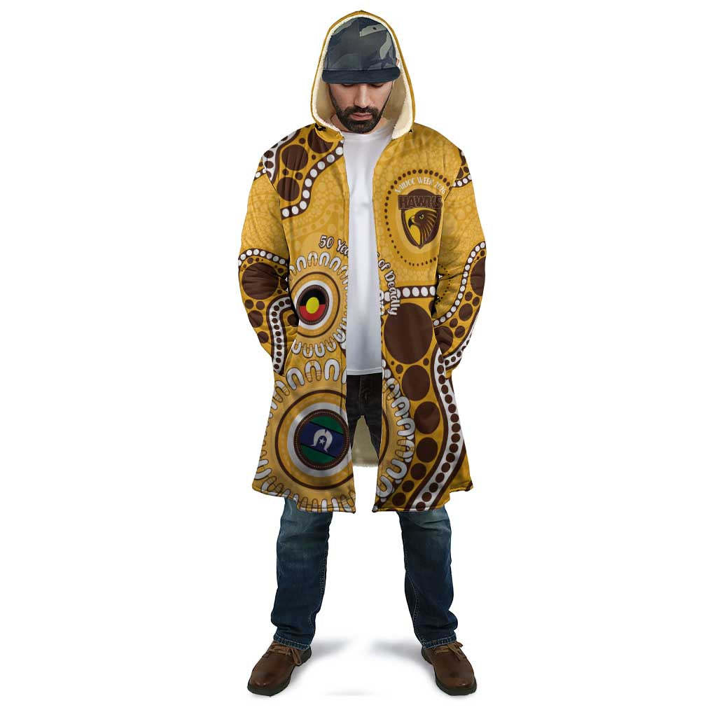 Hawthorn NAIDOC 2026 Personalised Cloak 50 Years of Deadly Aboriginal Art