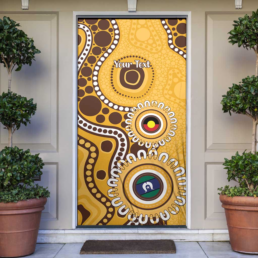 Hawthorn NAIDOC 2026 Personalised Door Cover 50 Years of Deadly Aboriginal Art