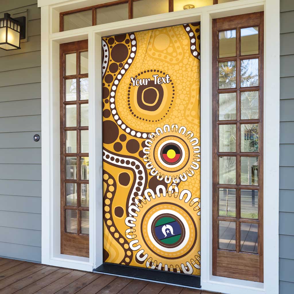 Hawthorn NAIDOC 2026 Personalised Door Cover 50 Years of Deadly Aboriginal Art