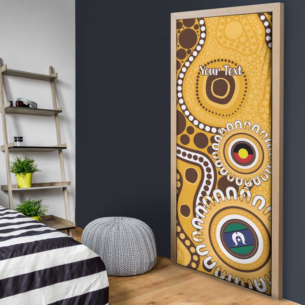 Hawthorn NAIDOC 2026 Personalised Door Cover 50 Years of Deadly Aboriginal Art