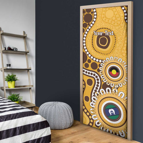 Hawthorn NAIDOC 2026 Personalised Door Cover 50 Years of Deadly Aboriginal Art