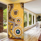 Hawthorn NAIDOC 2026 Personalised Door Cover 50 Years of Deadly Aboriginal Art