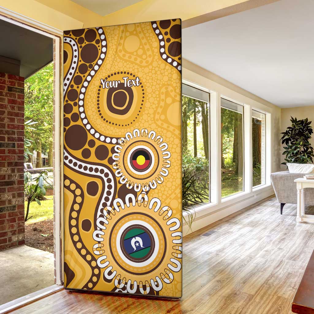 Hawthorn NAIDOC 2026 Personalised Door Cover 50 Years of Deadly Aboriginal Art