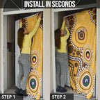 Hawthorn NAIDOC 2026 Personalised Door Cover 50 Years of Deadly Aboriginal Art