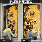 Hawthorn NAIDOC 2026 Personalised Door Cover 50 Years of Deadly Aboriginal Art