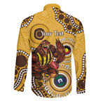 Hawthorn NAIDOC 2026 Personalised Family Matching Mermaid Dress and Hawaiian Shirt 50 Years of Deadly Aboriginal Art