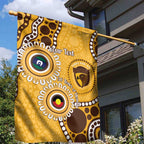Hawthorn NAIDOC 2026 Personalised Garden Flag 50 Years of Deadly Aboriginal Art