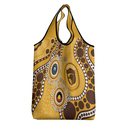 Hawthorn NAIDOC 2026 Personalised Grocery Bag 50 Years of Deadly Aboriginal Art