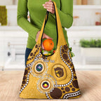 Hawthorn NAIDOC 2026 Personalised Grocery Bag 50 Years of Deadly Aboriginal Art