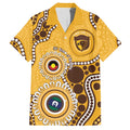 Hawthorn NAIDOC 2026 Personalised Hawaiian Shirt 50 Years of Deadly Aboriginal Art