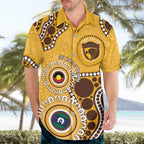 Hawthorn NAIDOC 2026 Personalised Hawaiian Shirt 50 Years of Deadly Aboriginal Art