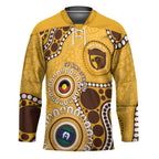 Hawthorn NAIDOC 2026 Personalised Hockey Jersey 50 Years of Deadly Aboriginal Art