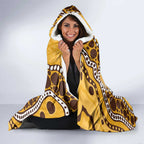Hawthorn NAIDOC 2026 Personalised Hooded Blanket 50 Years of Deadly Aboriginal Art