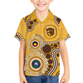 Hawthorn NAIDOC 2026 Personalised Kid Hawaiian Shirt 50 Years of Deadly Aboriginal Art