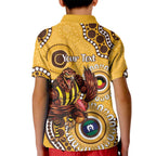Hawthorn NAIDOC 2026 Personalised Kid Polo Shirt 50 Years of Deadly Aboriginal Art