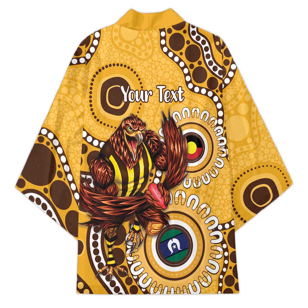 Hawthorn NAIDOC 2026 Personalised Kimono 50 Years of Deadly Aboriginal Art