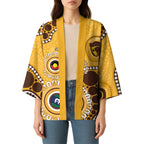 Hawthorn NAIDOC 2026 Personalised Kimono 50 Years of Deadly Aboriginal Art