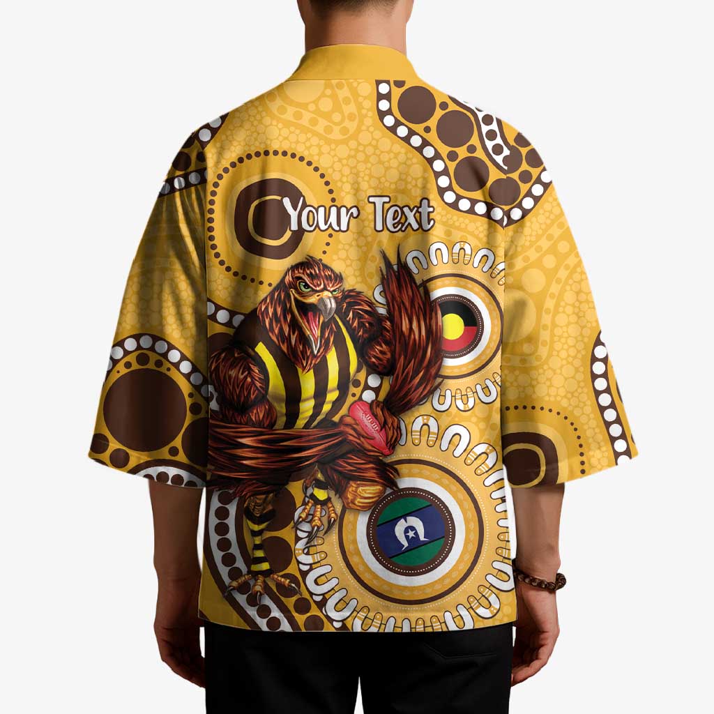 Hawthorn NAIDOC 2026 Personalised Kimono 50 Years of Deadly Aboriginal Art
